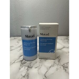 Murad Clarifying Oil Free Water Gel.‎ Full Size 1.6oz. New In Box. Moisturize